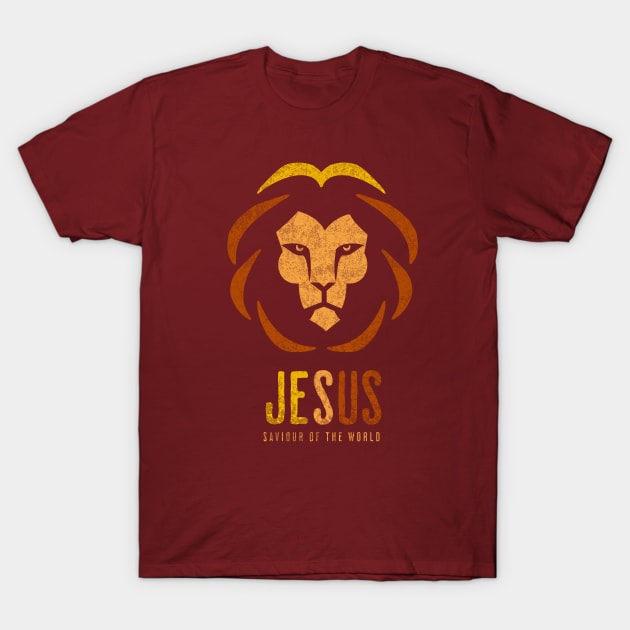 Jesus - Saviour of the world T-Shirt by Inspired Saints